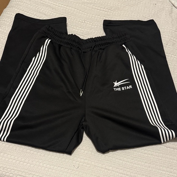 The Star Black Track Pants. M - Picture 4 of 4